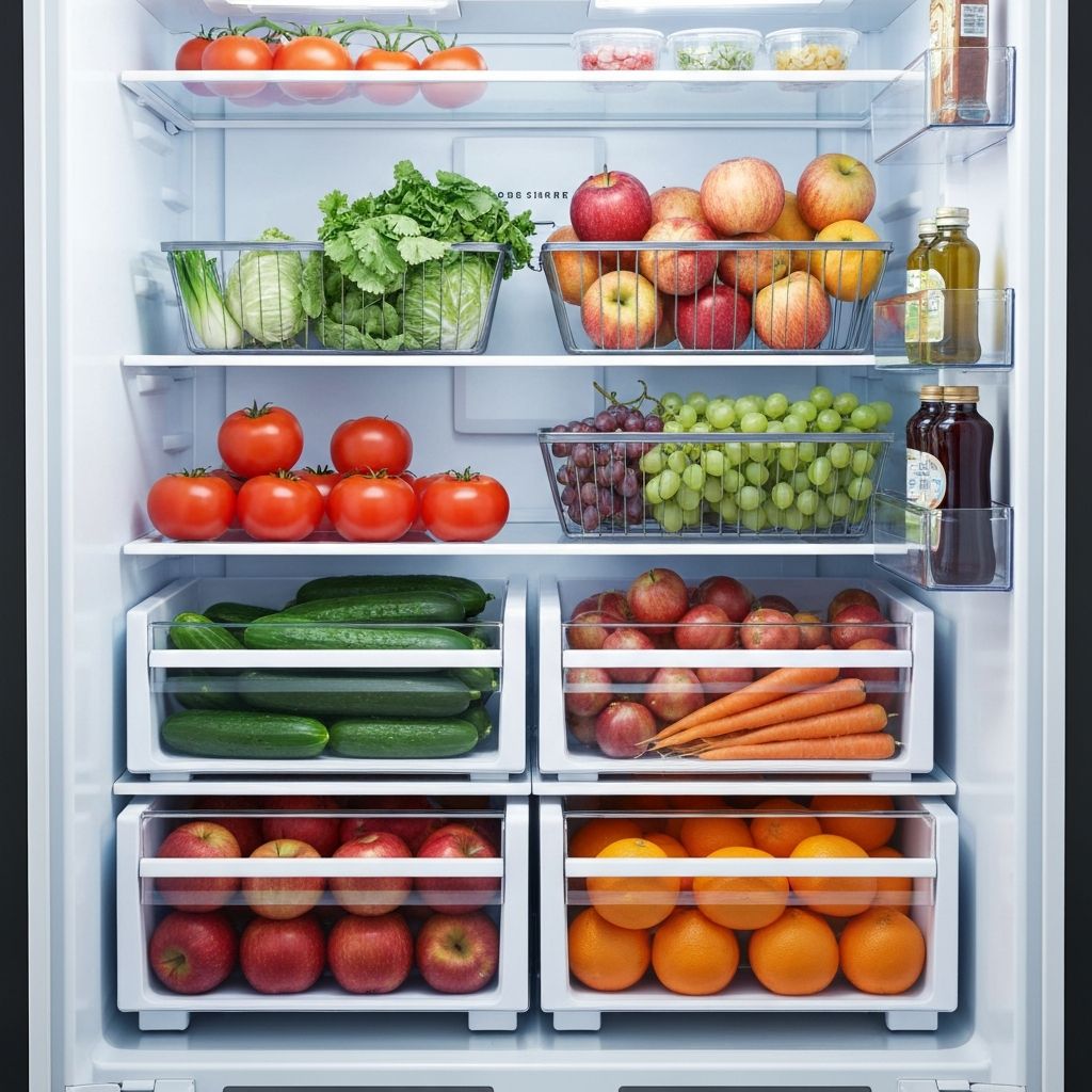 식재료 신선하게 오래 보관하는 방법