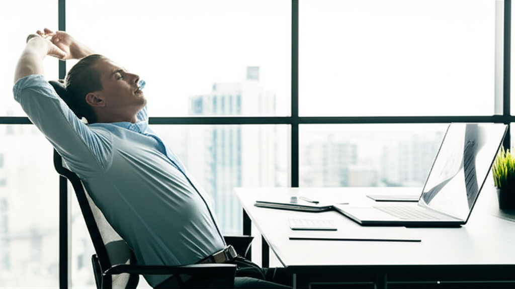 사무실에서 하는 5분 스트레칭